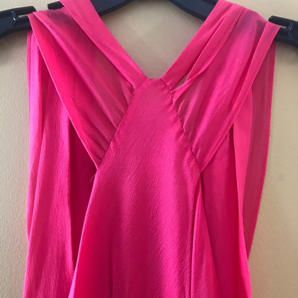 💯PINK SILK 👗 DRESS‼️ - Picture 4 of 5